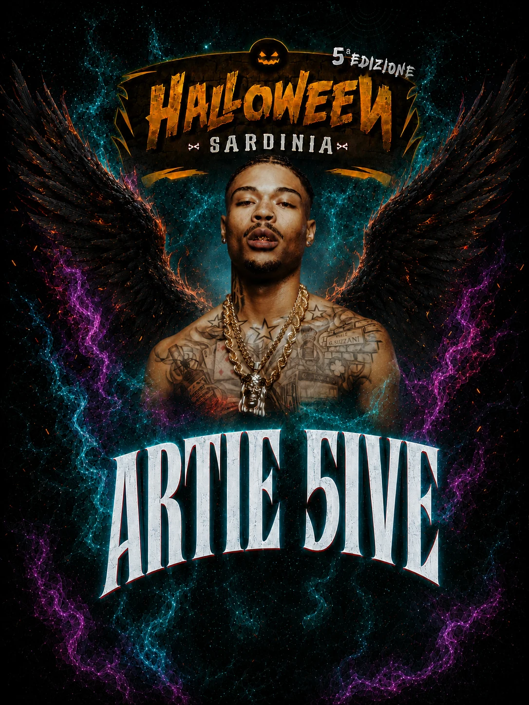 ARTIE 5IVE — venerdì 30 ottobre 2026, Halloween Sardinia Festival