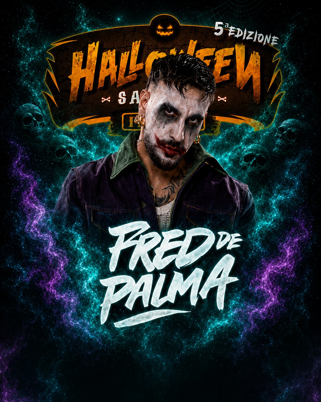 FRED DE PALMA — sabato 31 ottobre 2026, Halloween Sardinia Festival